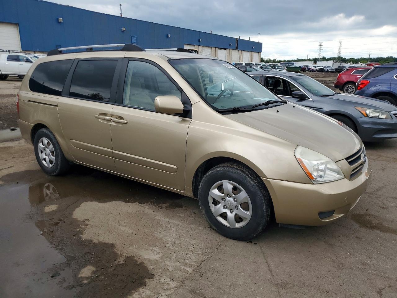 2006 Kia Sedona Lx Gold vin: KNDMB233X66056966