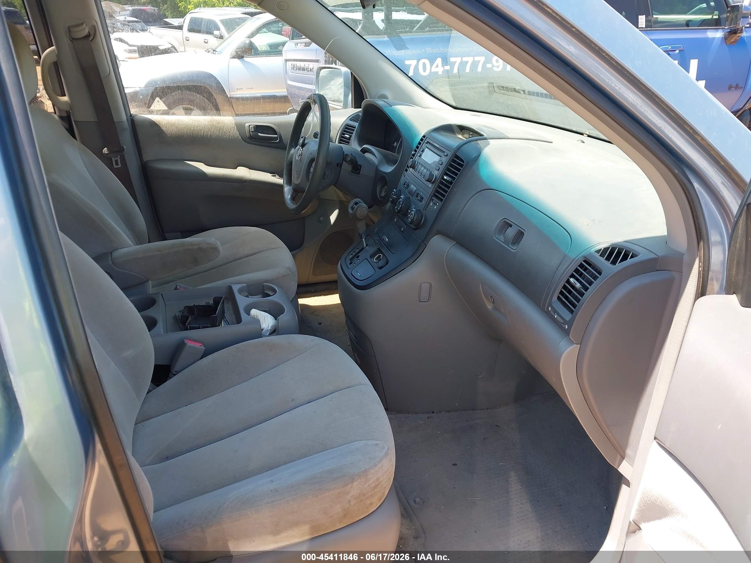 2006 Kia Sedona Ex/lx Light Blue vin: KNDMB233X66065652