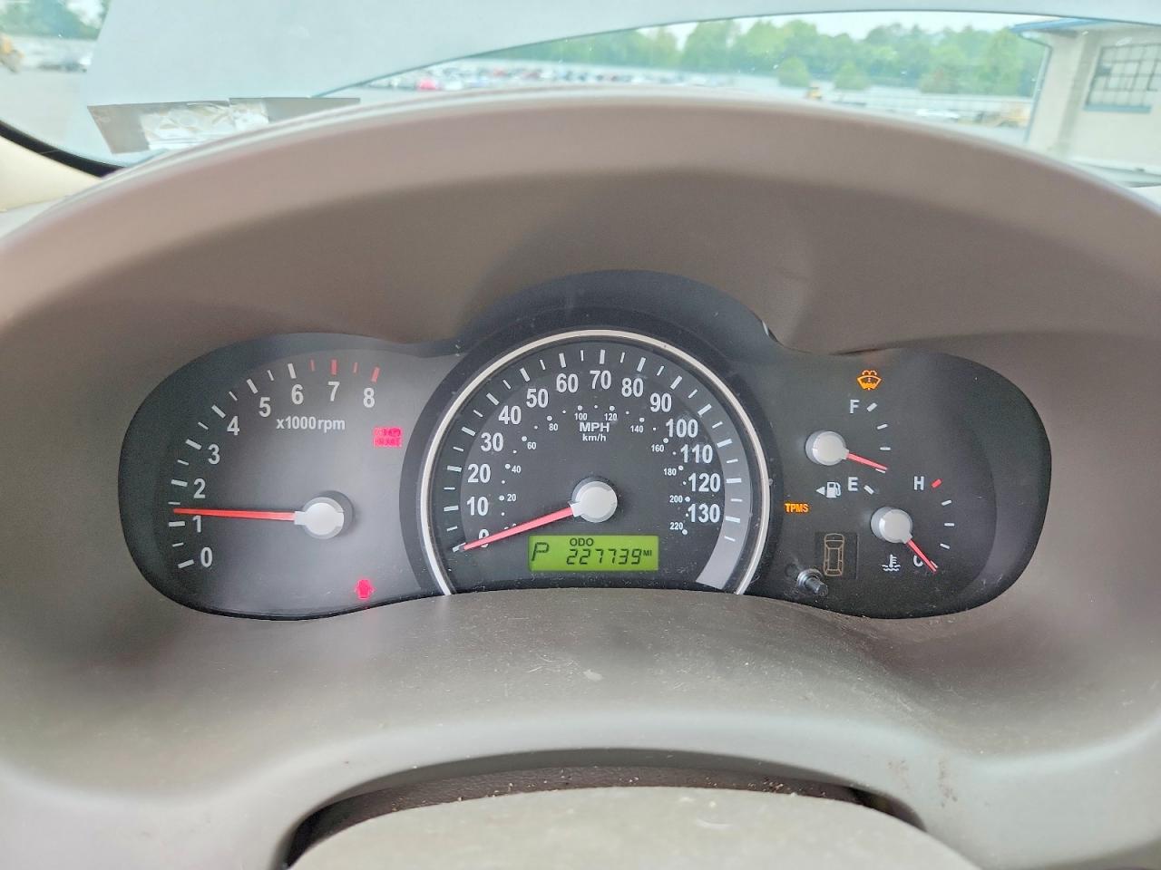 2007 Kia Sedona Base Blue vin: KNDMB233X76110834
