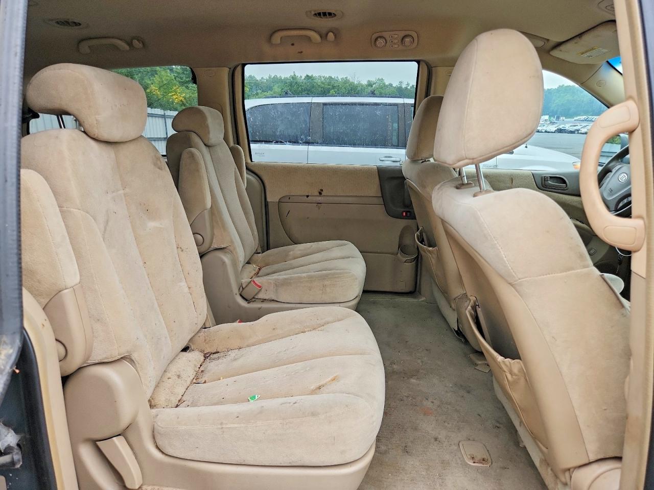 2007 Kia Sedona Base Blue vin: KNDMB233X76110834