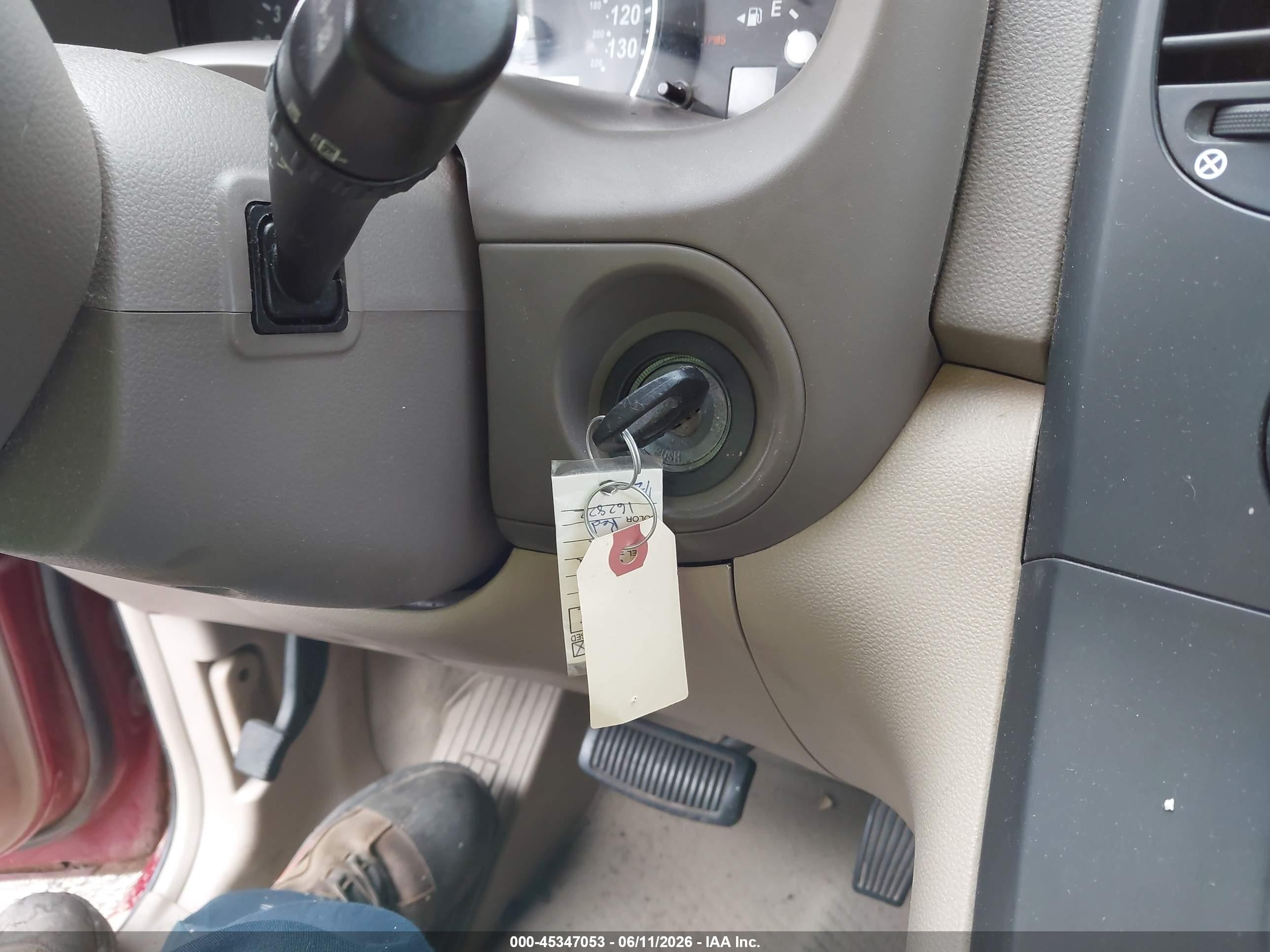 2007 Kia Sedona Lx Red vin: KNDMB233X76162822