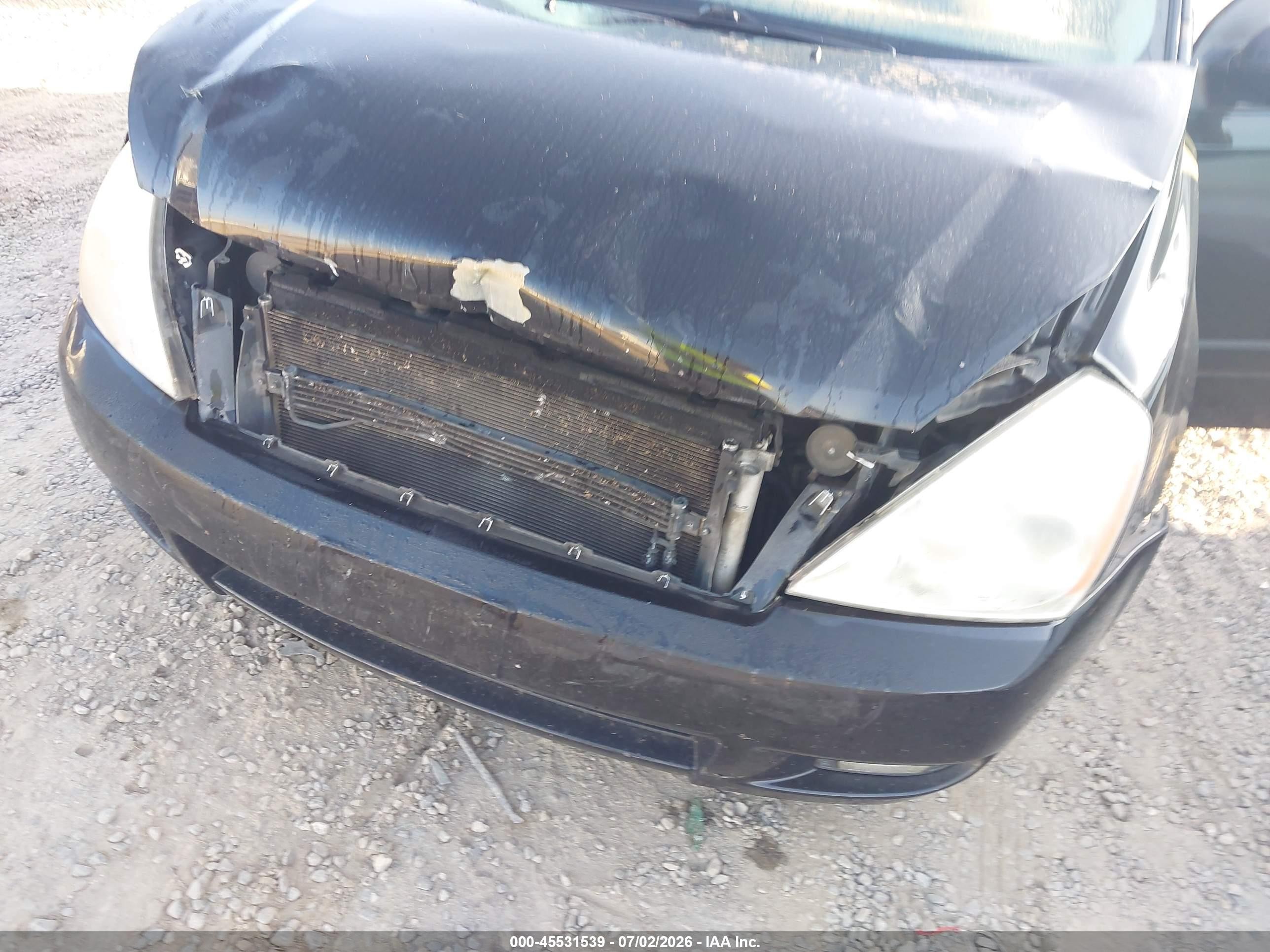 2007 Kia Sedona Ex Черный vin: KNDMB233X76179474