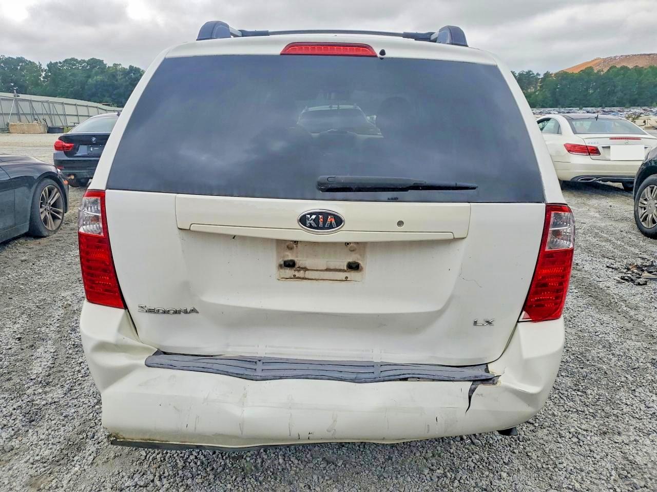 2008 Kia Sedona Ex/lx Белый vin: KNDMB233X86256328