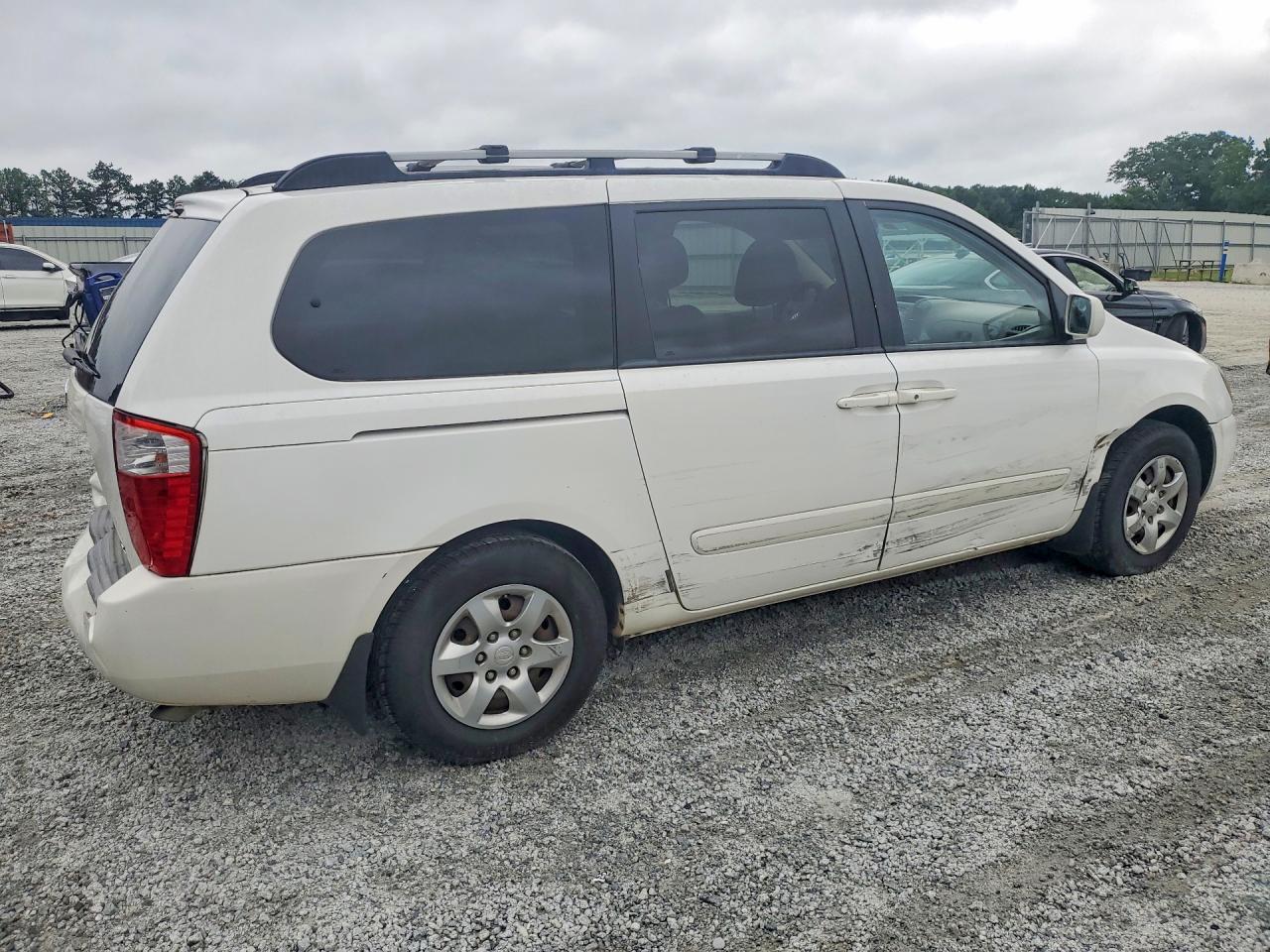 2008 Kia Sedona Ex/lx Белый vin: KNDMB233X86256328