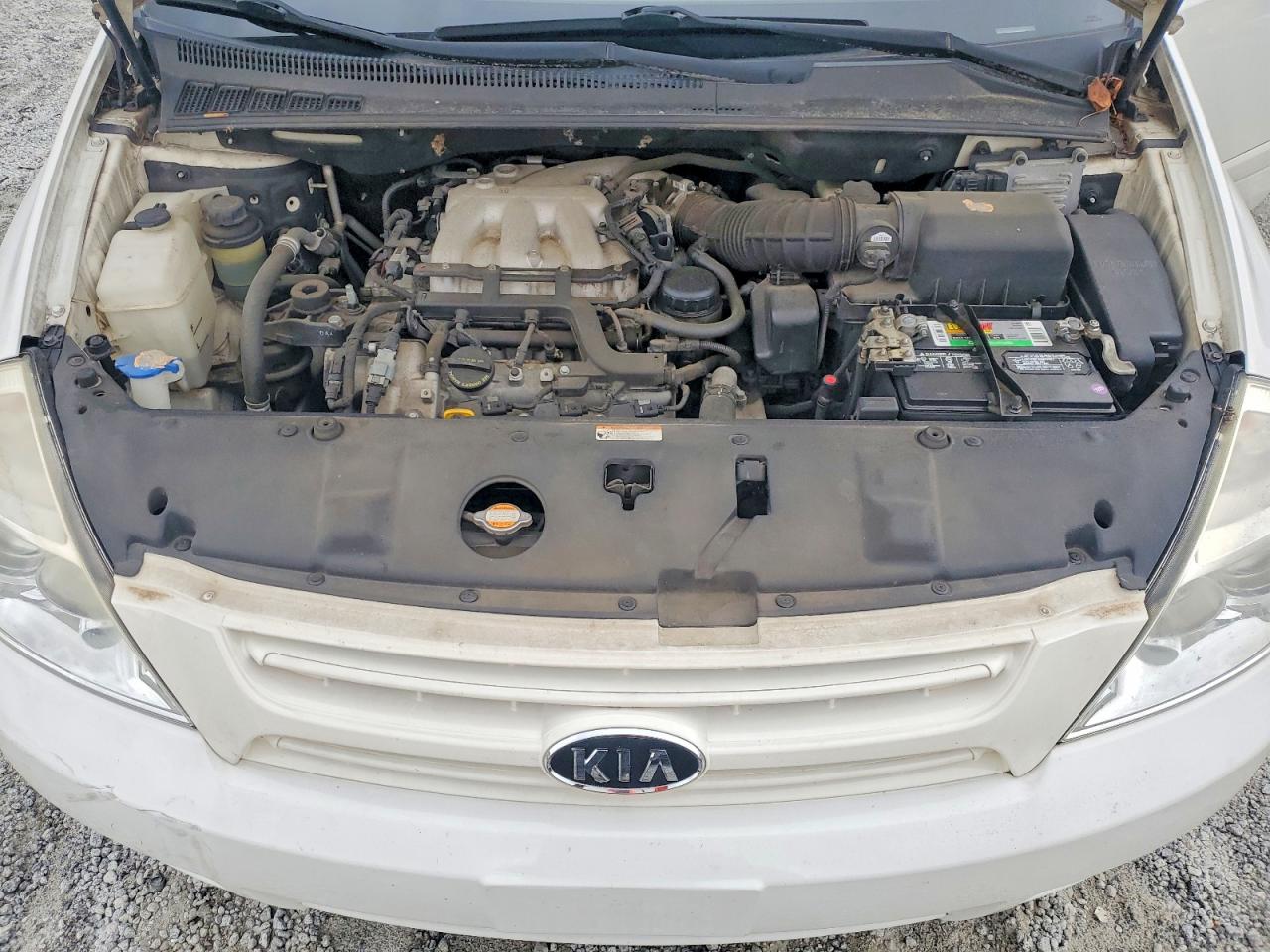 2008 Kia Sedona Ex/lx Белый vin: KNDMB233X86256328