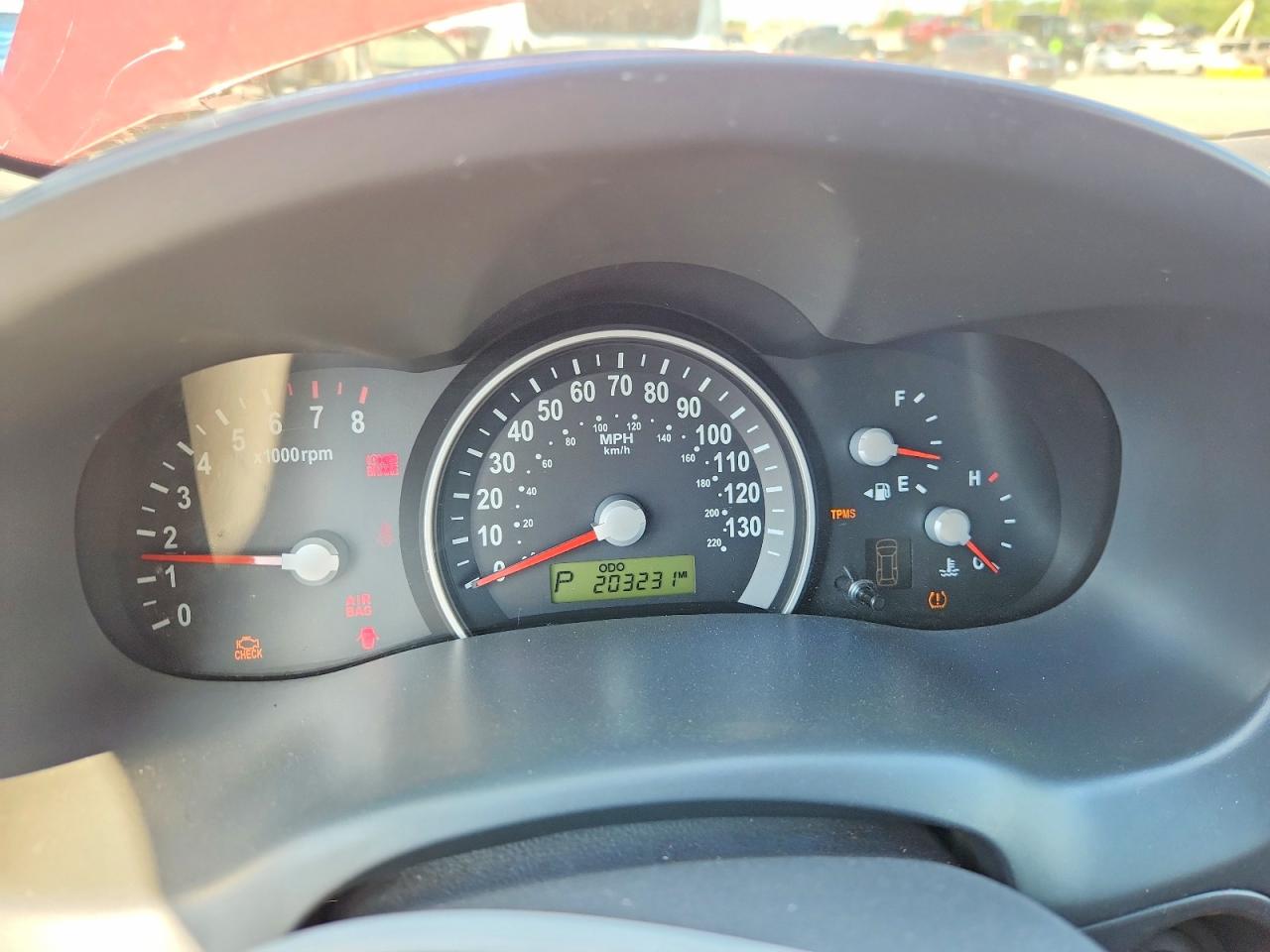2008 Kia Sedona Lx Maroon vin: KNDMB233X86266311