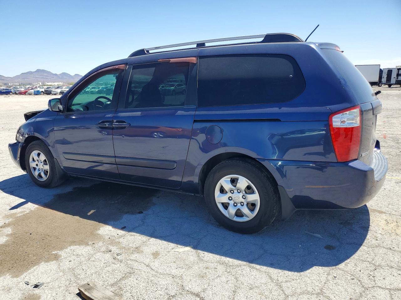 2009 Kia Sedona Lx Синий vin: KNDMB233X96278573
