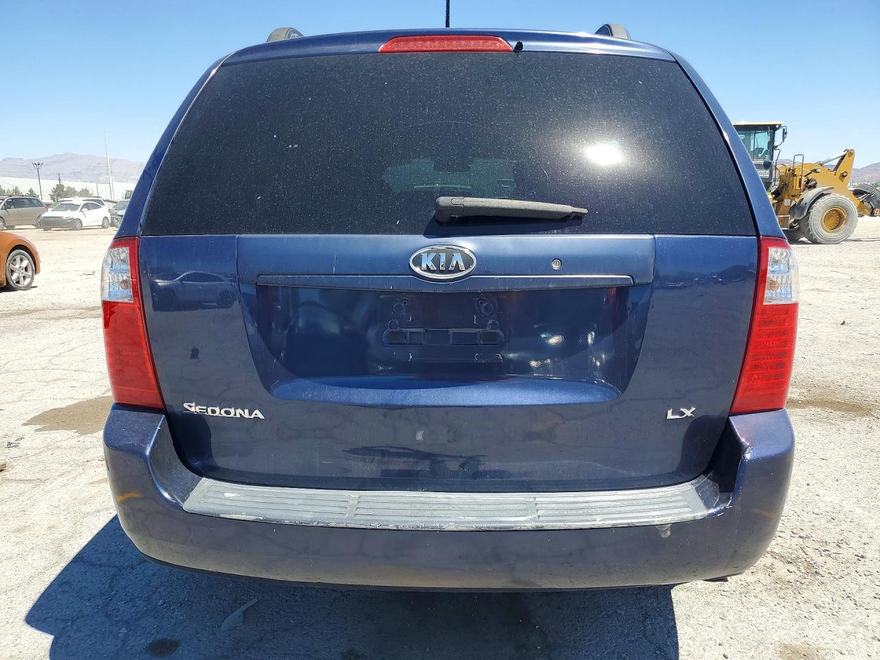 2009 Kia Sedona Lx Синий vin: KNDMB233X96278573