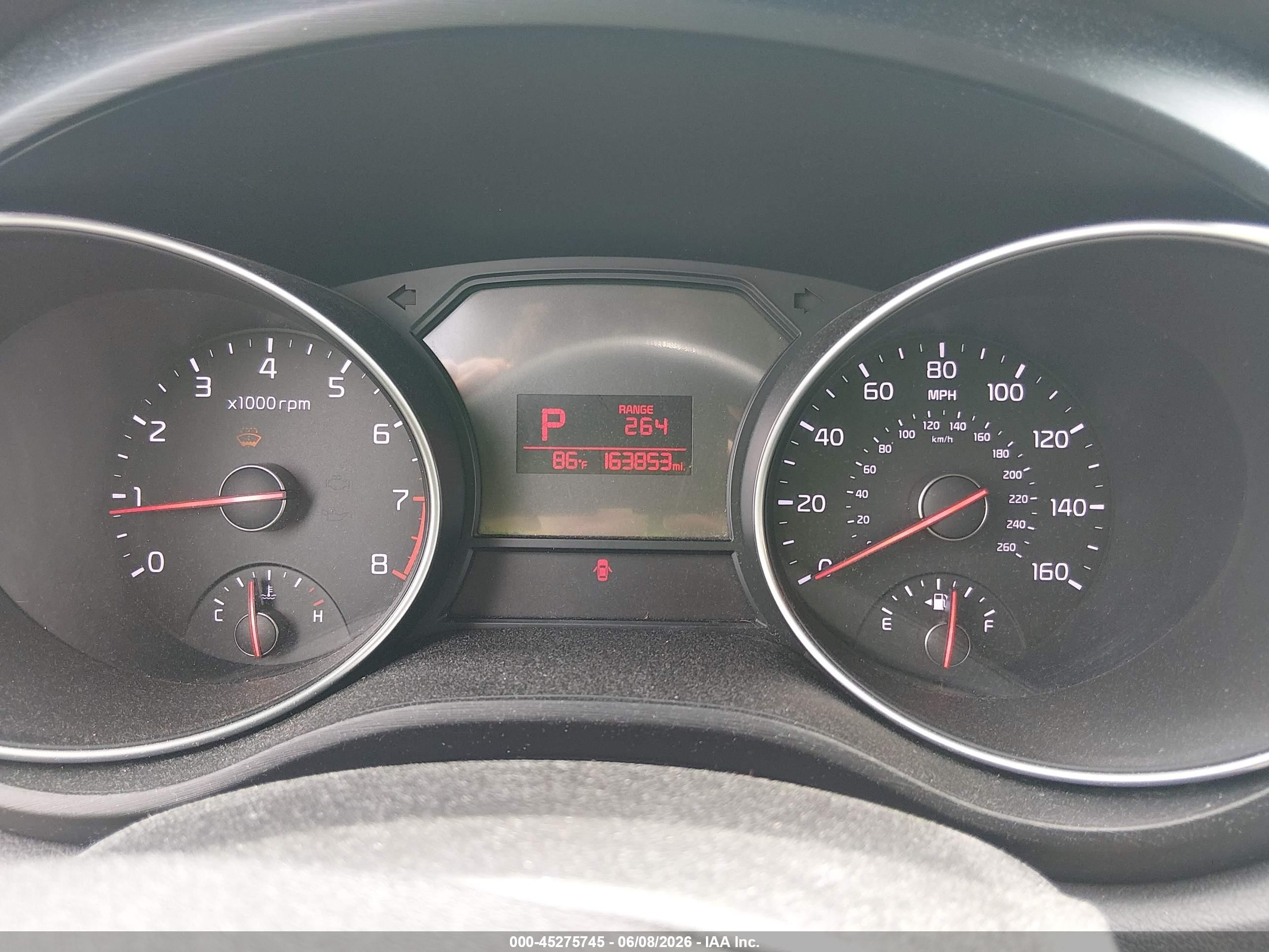 2015 Kia Sedona Lx Black vin: KNDMB5C10F6024088