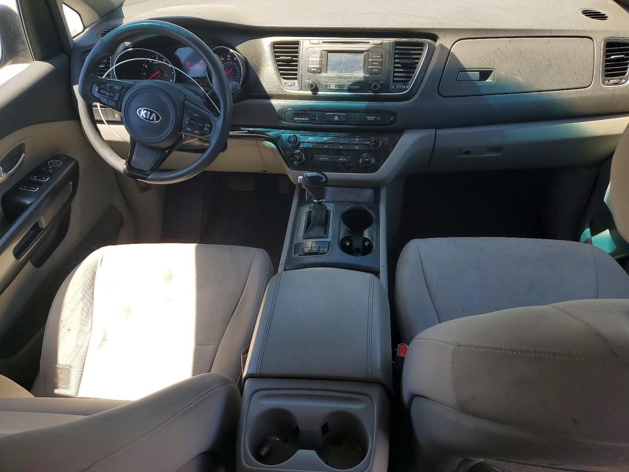 2015 Kia Sedona Lx Brown vin: KNDMB5C10F6033681