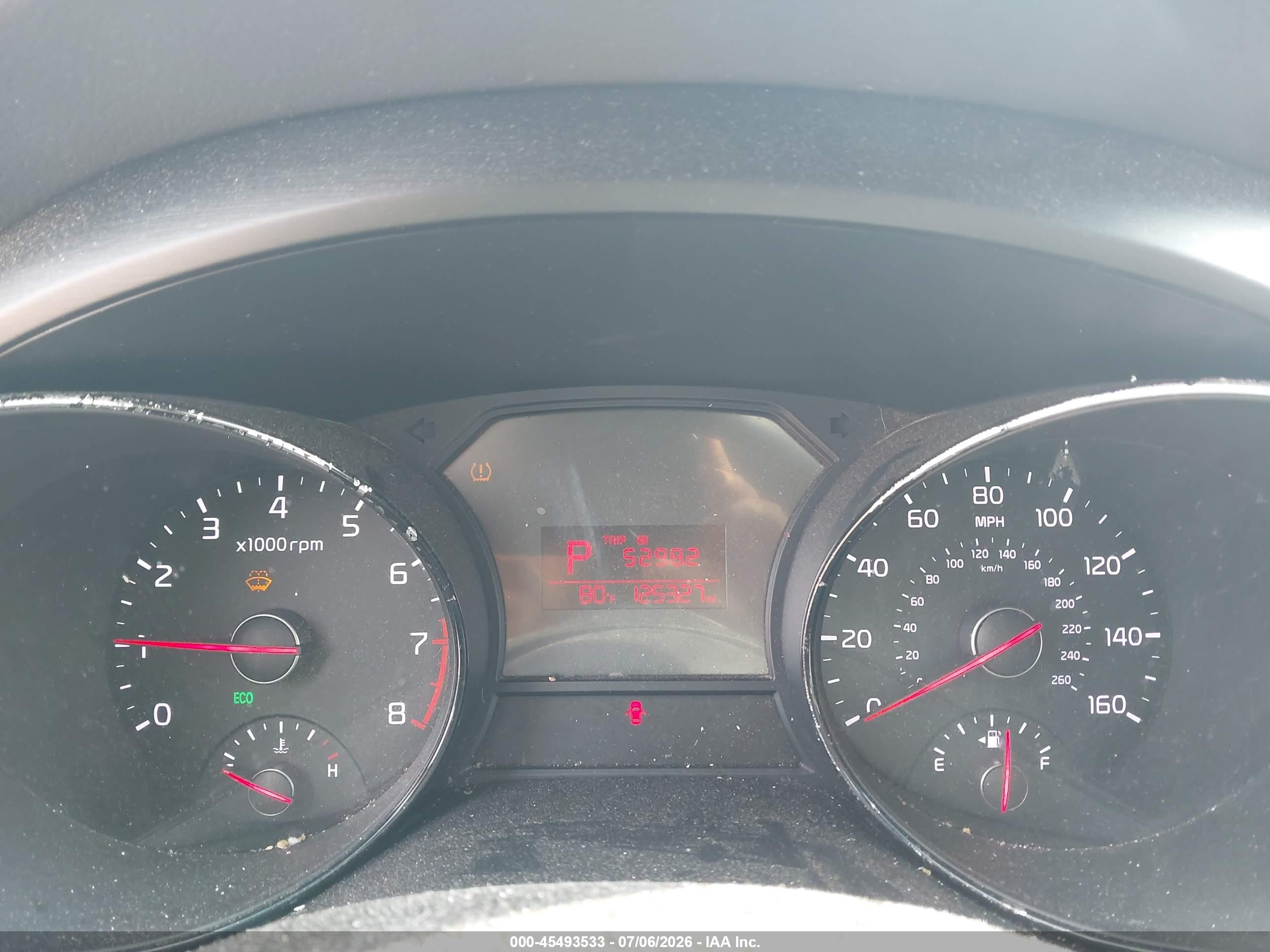 2015 Kia Sedona Lx Brown vin: KNDMB5C10F6038704