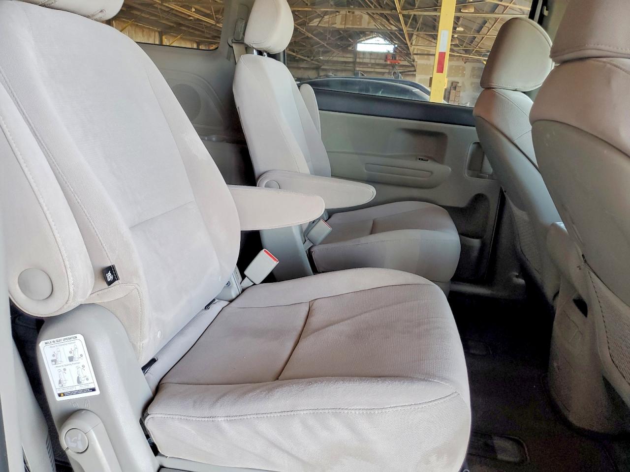 2015 Kia Sedona Lx White vin: KNDMB5C10F6045247