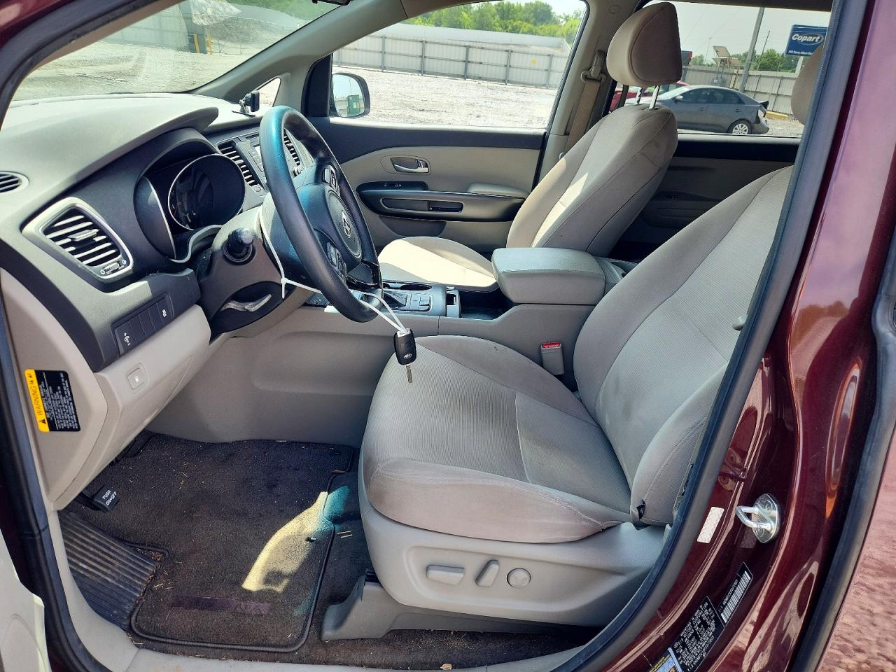 2015 Kia Sedona Lx Purple vin: KNDMB5C10F6072805