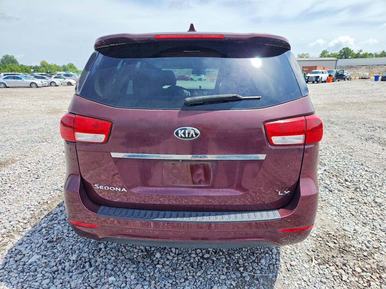 2015 Kia Sedona Lx Purple vin: KNDMB5C10F6072805