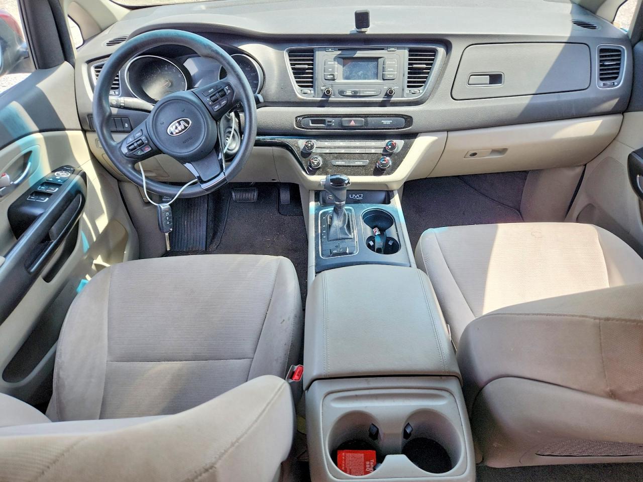 2015 Kia Sedona Lx Purple vin: KNDMB5C10F6072805