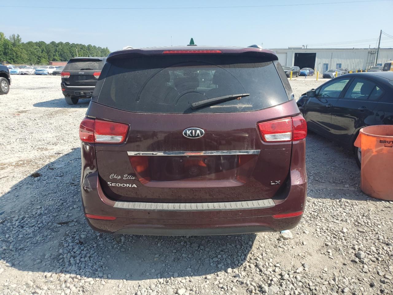 2015 Kia Sedona Lx Purple vin: KNDMB5C11F6032975