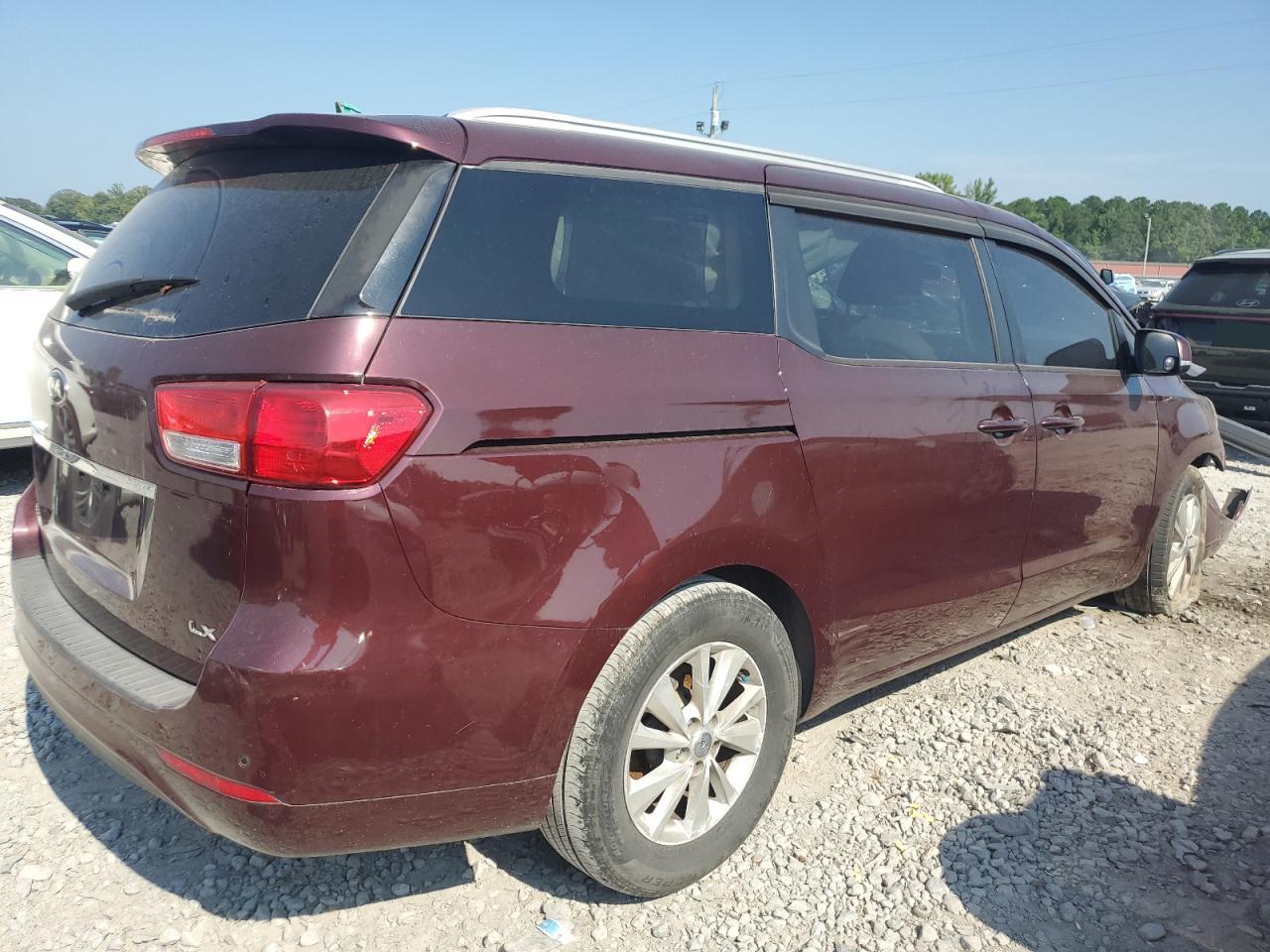 2015 Kia Sedona Lx Purple vin: KNDMB5C11F6032975