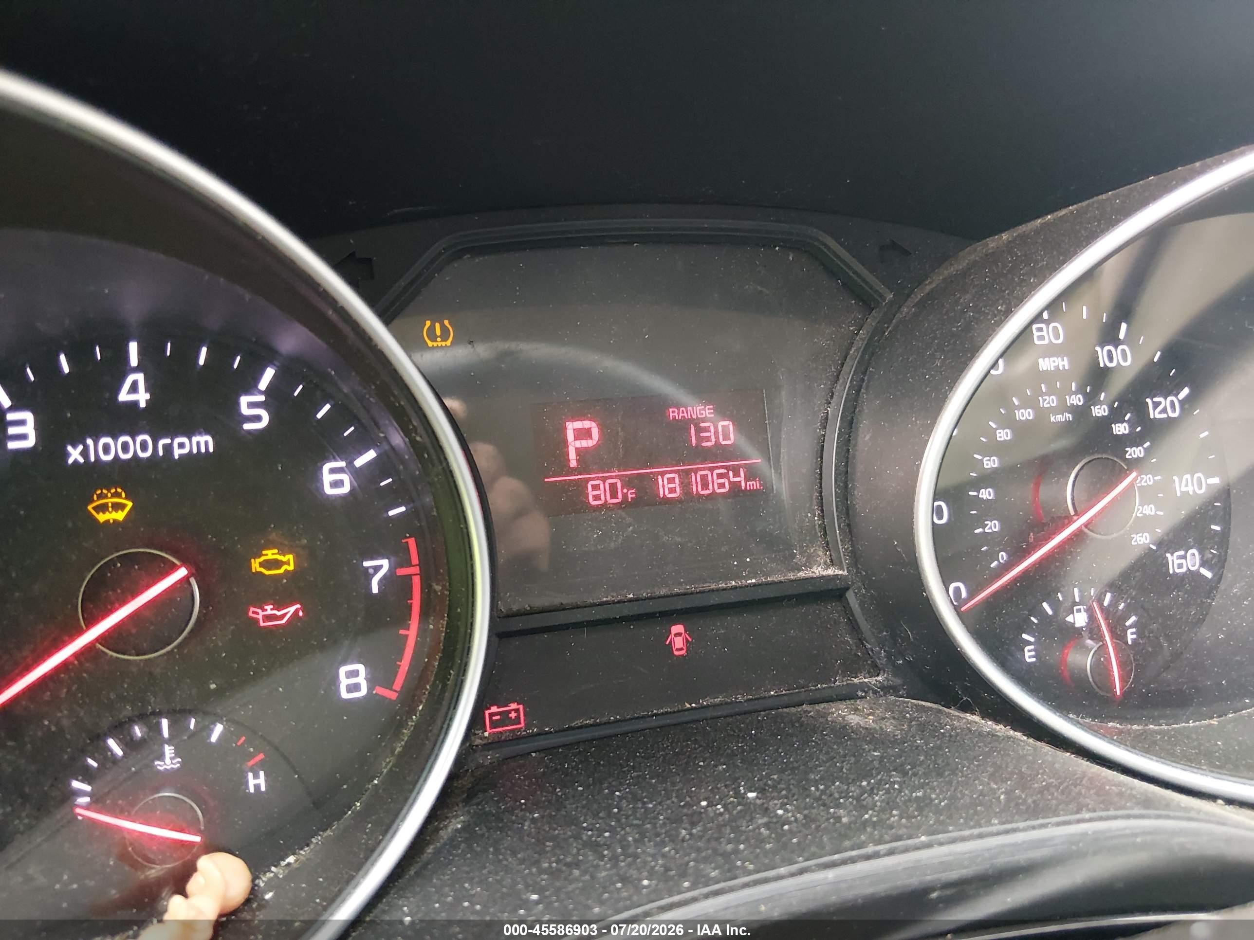 2015 Kia Sedona Lx Gray vin: KNDMB5C11F6073056
