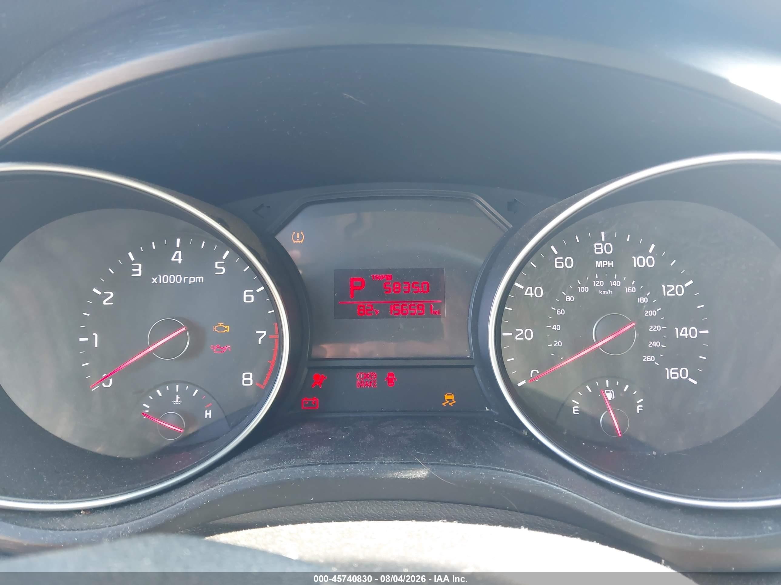 2015 Kia Sedona Lx Синий vin: KNDMB5C11F6075437