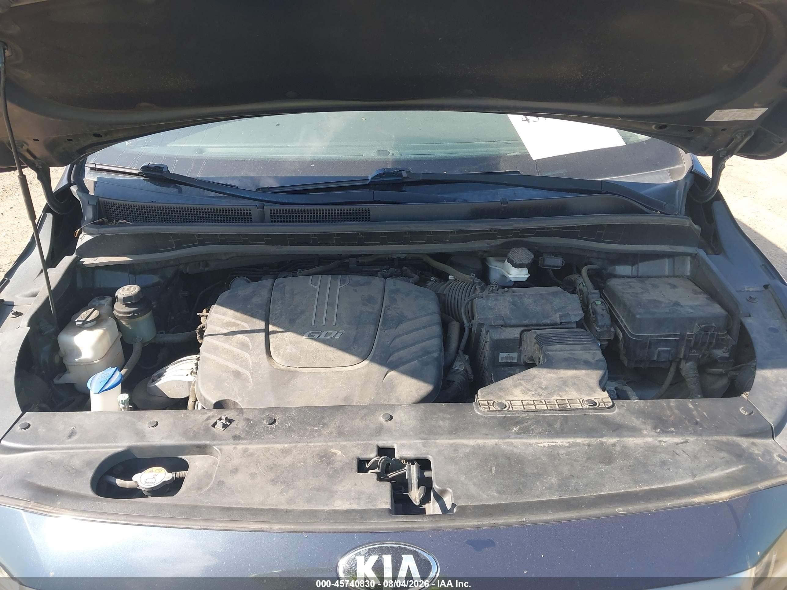 2015 Kia Sedona Lx Синий vin: KNDMB5C11F6075437