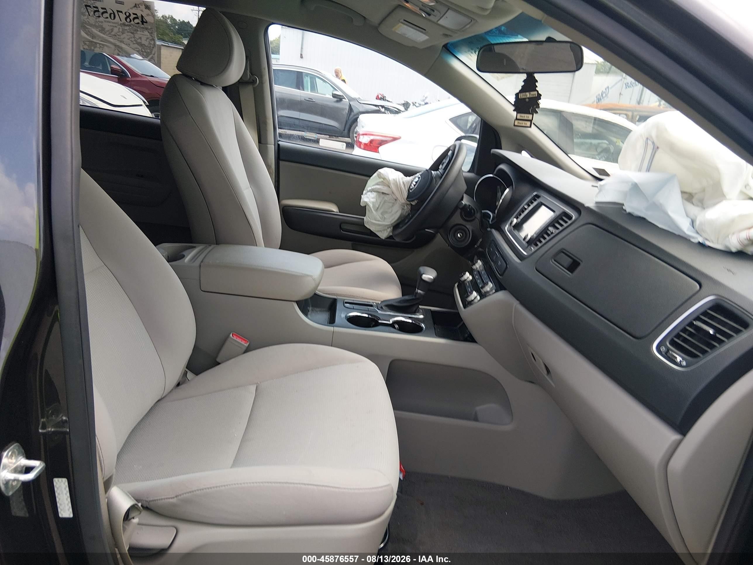 2019 Kia Sedona Lx Gray vin: KNDMB5C11K6525484