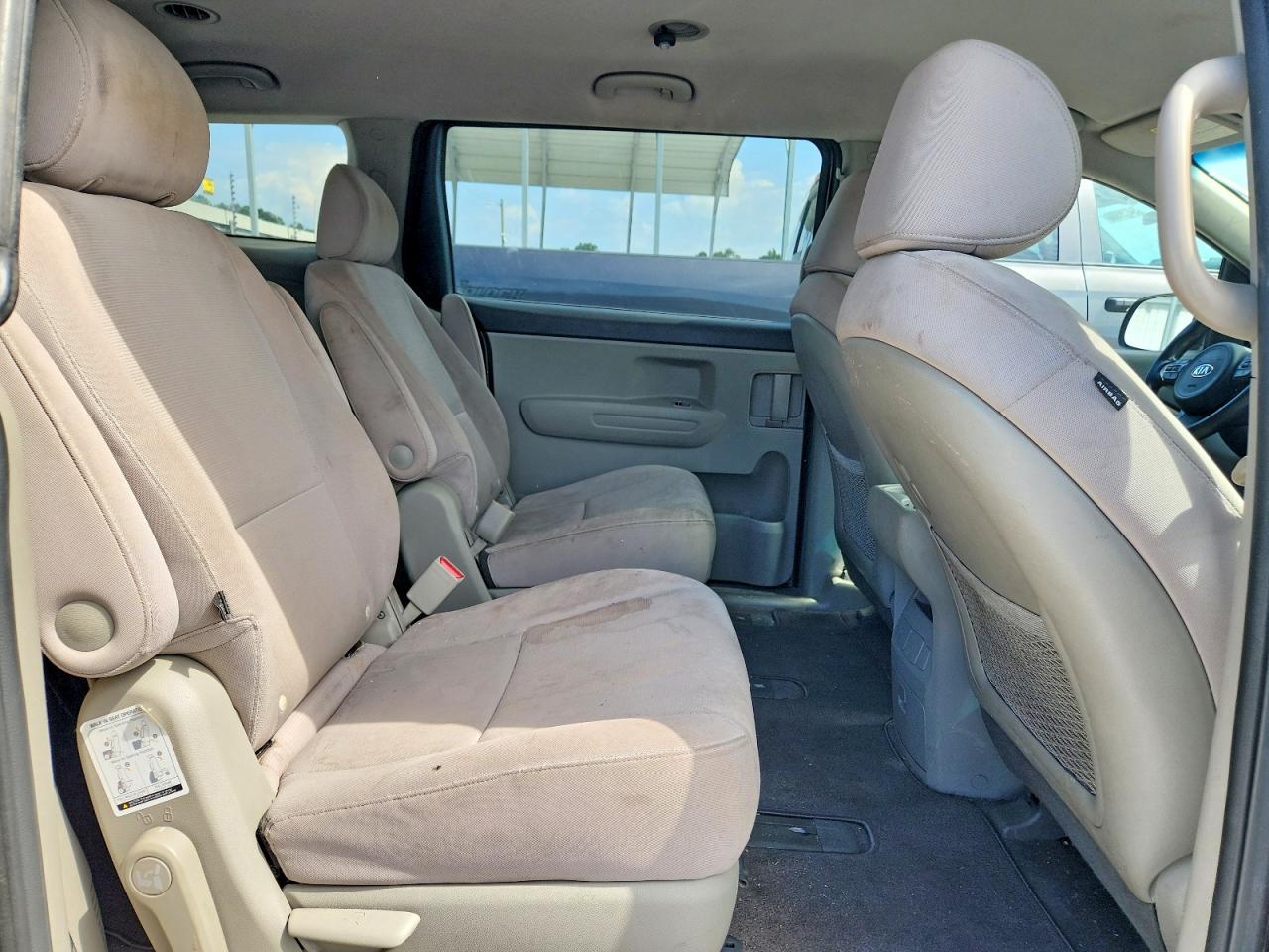 2015 Kia Sedona Lx Black vin: KNDMB5C12F6036680