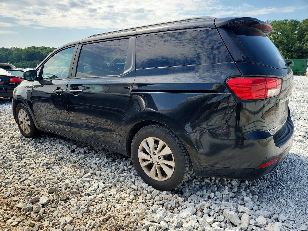 2015 Kia Sedona Lx Black vin: KNDMB5C12F6036680