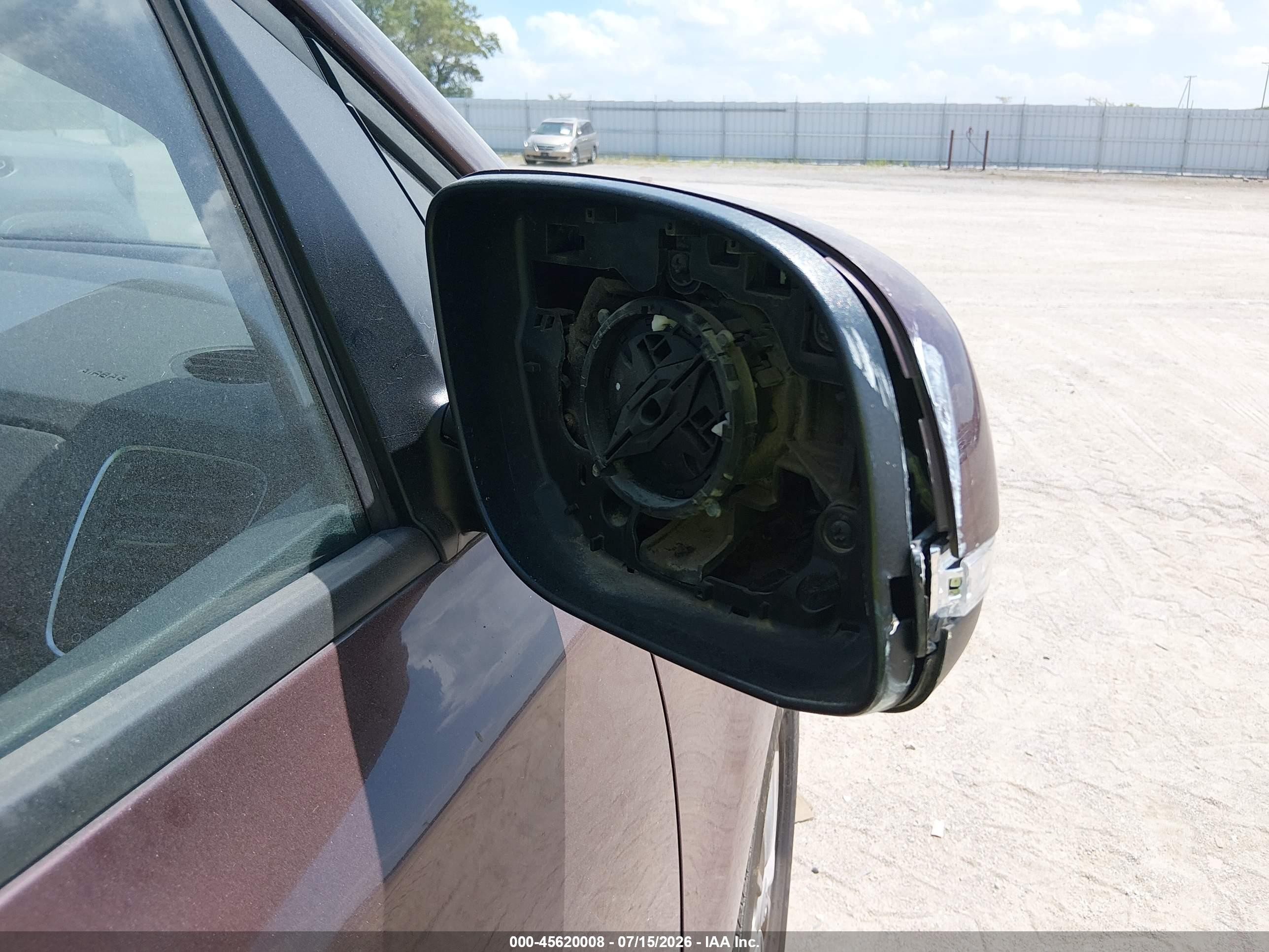 2015 Kia Sedona Lx Burgundy vin: KNDMB5C12F6050577