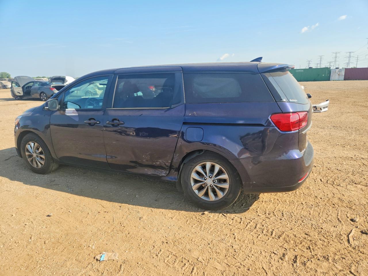 2019 Kia Sedona Lx Фиолетовый vin: KNDMB5C12K6526062