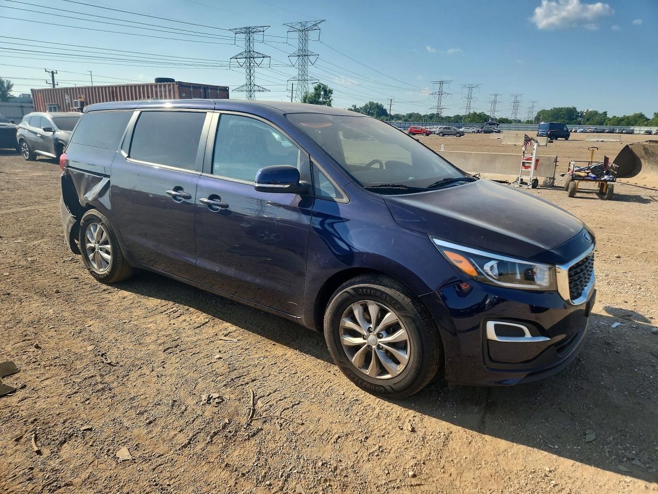 2019 Kia Sedona Lx Фиолетовый vin: KNDMB5C12K6526062
