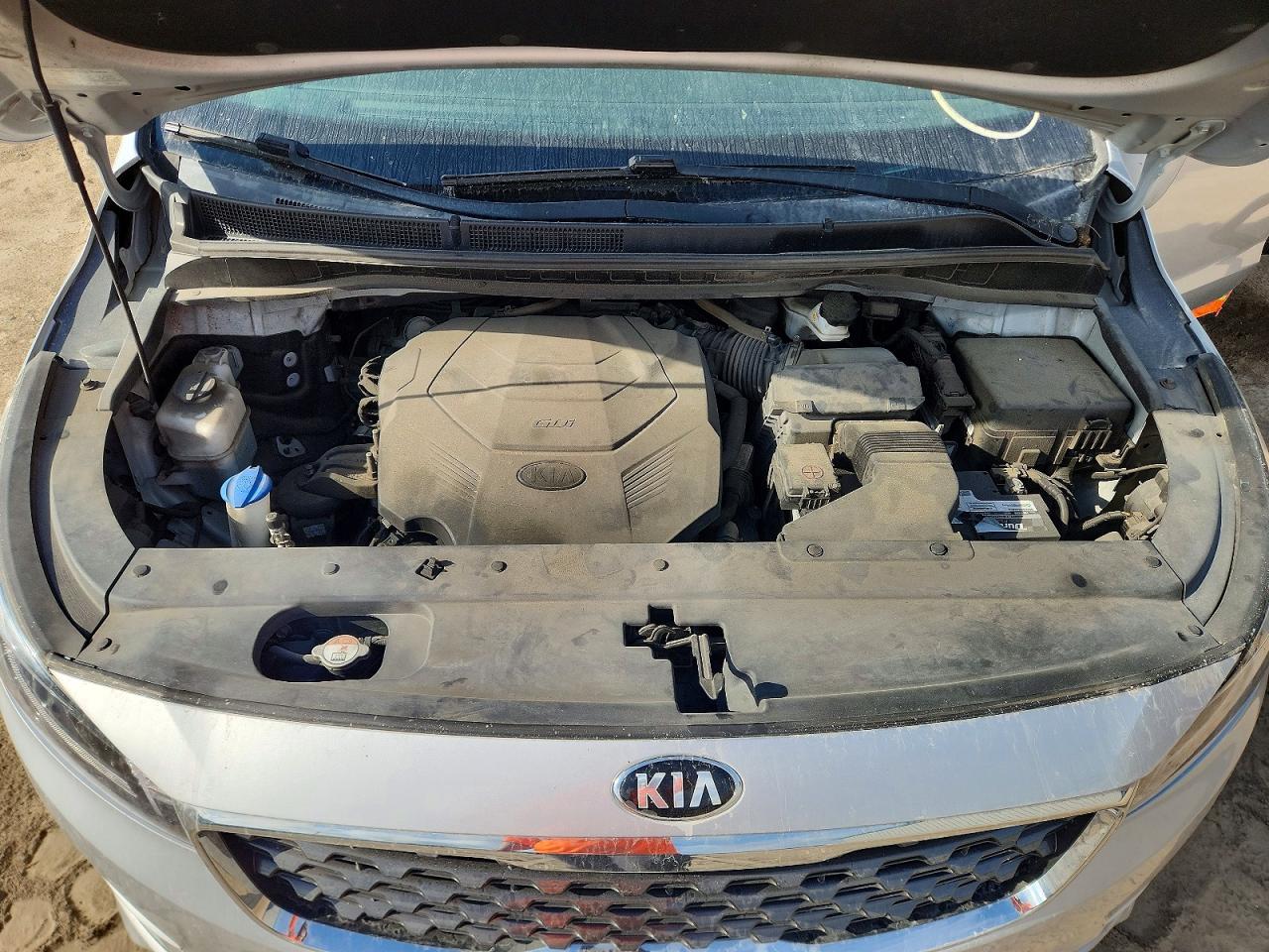 2019 Kia Sedona Ex Silver vin: KNDMB5C13K6534204