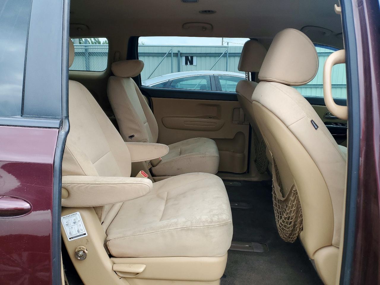 2015 Kia Sedona Lx Бордовый vin: KNDMB5C14F6019119