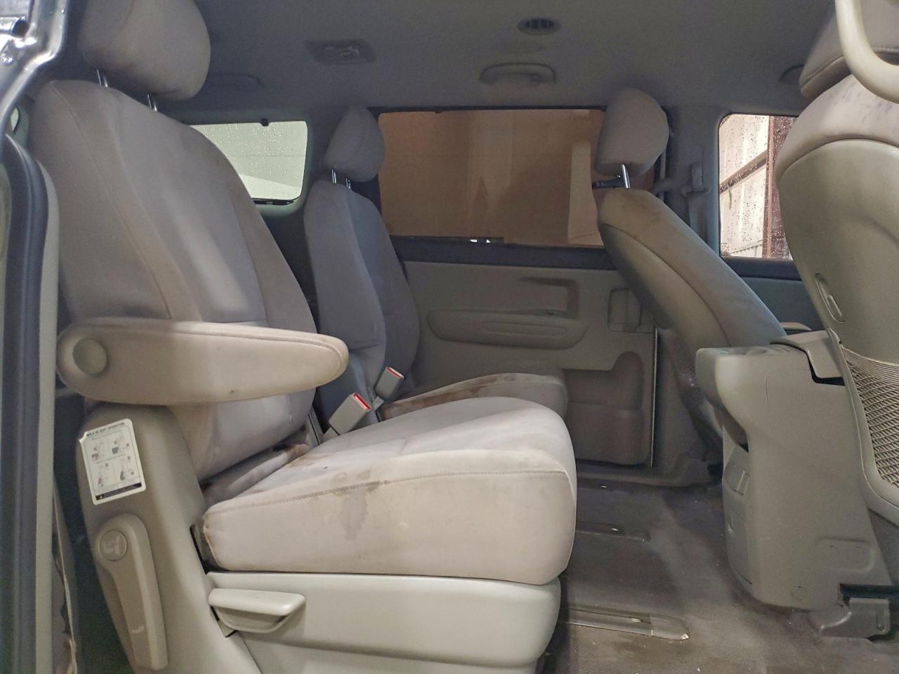2015 Kia Sedona Lx White vin: KNDMB5C14F6033795