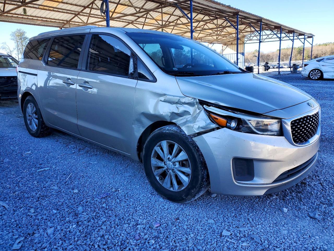 2015 Kia Sedona Lx Beige vin: KNDMB5C14F6055005