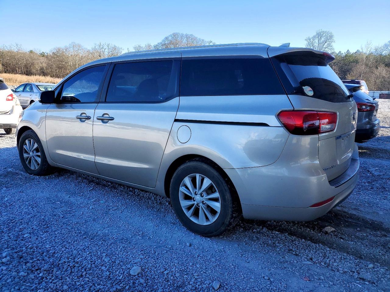 2015 Kia Sedona Lx Beige vin: KNDMB5C14F6055005