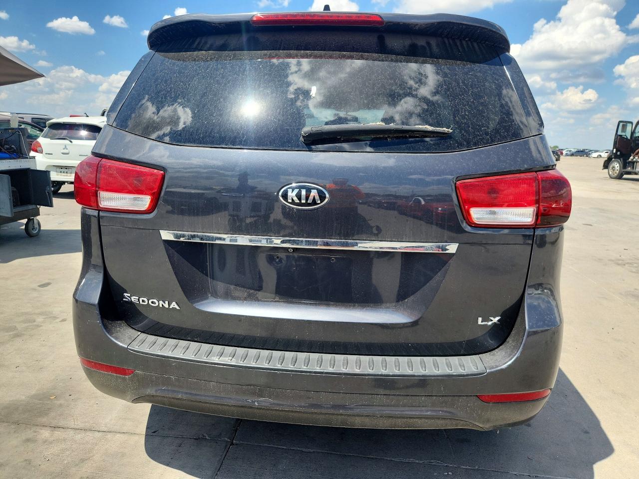 2015 Kia Sedona Lx Blue vin: KNDMB5C14F6069471