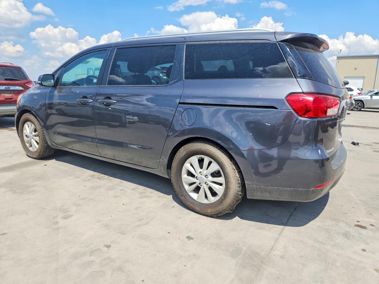2015 Kia Sedona Lx Blue vin: KNDMB5C14F6069471