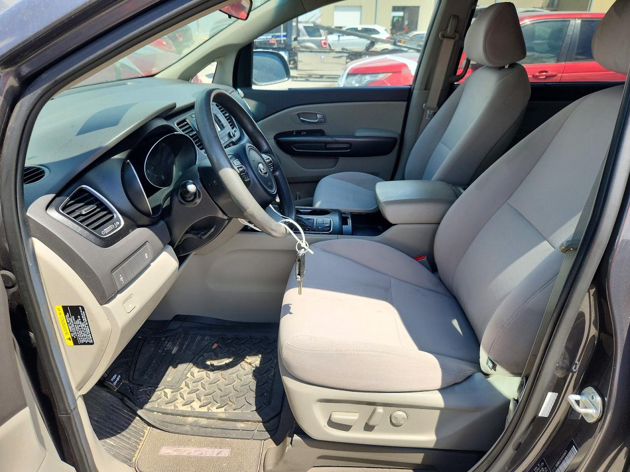 2015 Kia Sedona Lx Blue vin: KNDMB5C14F6069471
