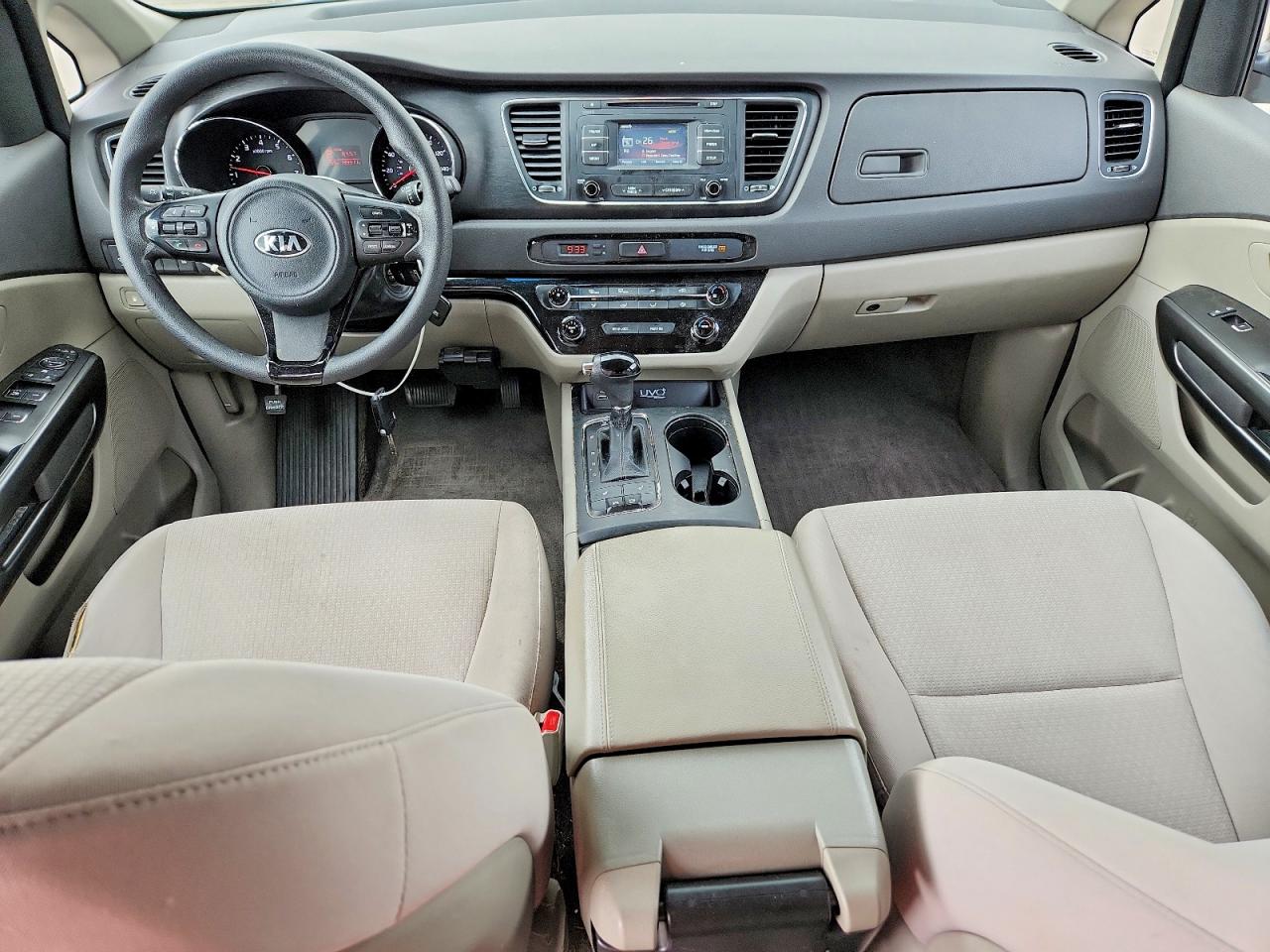 2016 Kia Sedona Lx Silver vin: KNDMB5C14G6198599