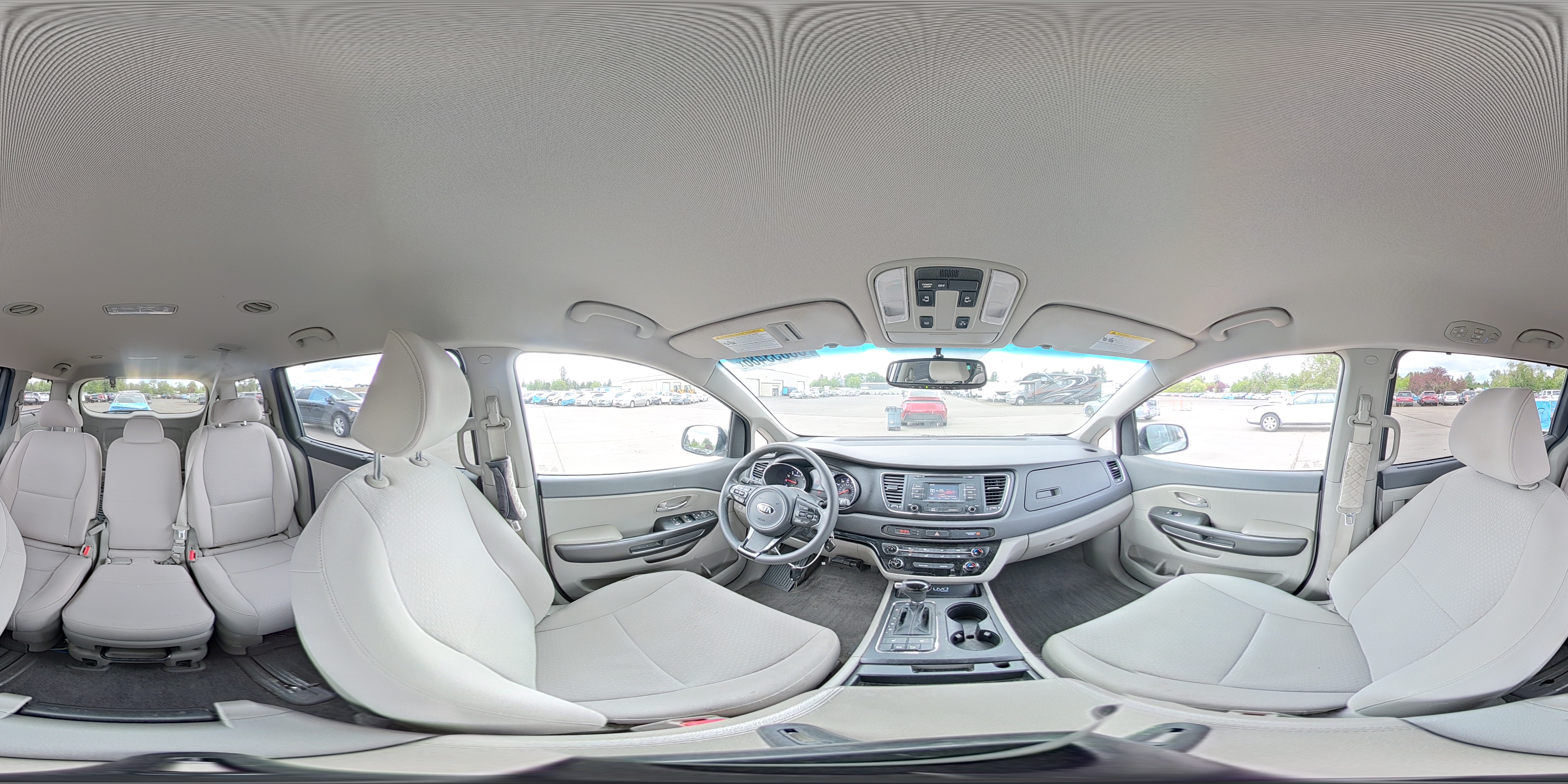2016 Kia Sedona Lx Silver vin: KNDMB5C14G6198599