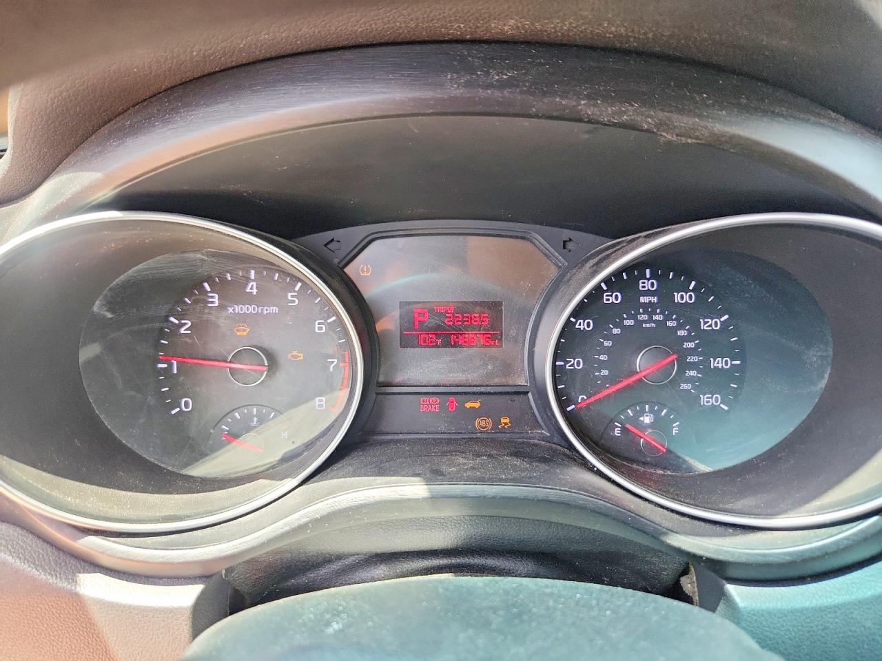 2015 Kia Sedona Lx Burgundy vin: KNDMB5C15F6028962