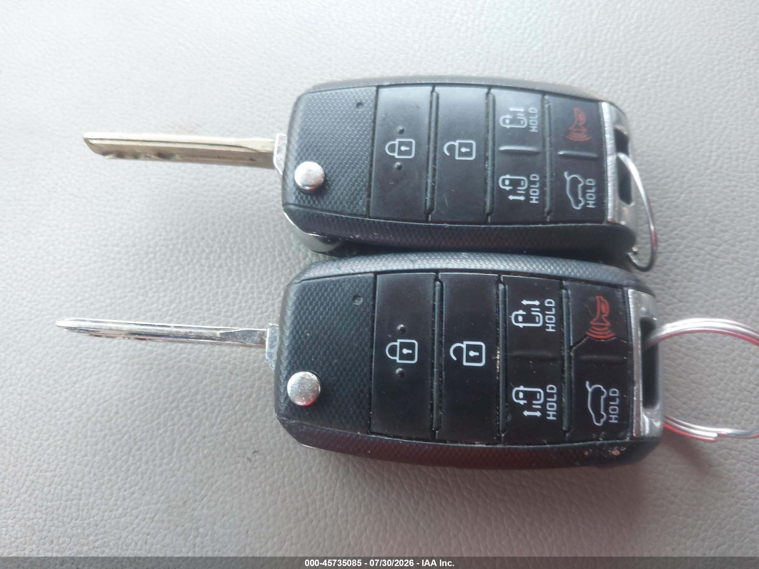 2015 Kia Sedona Lx Burgundy vin: KNDMB5C15F6032722