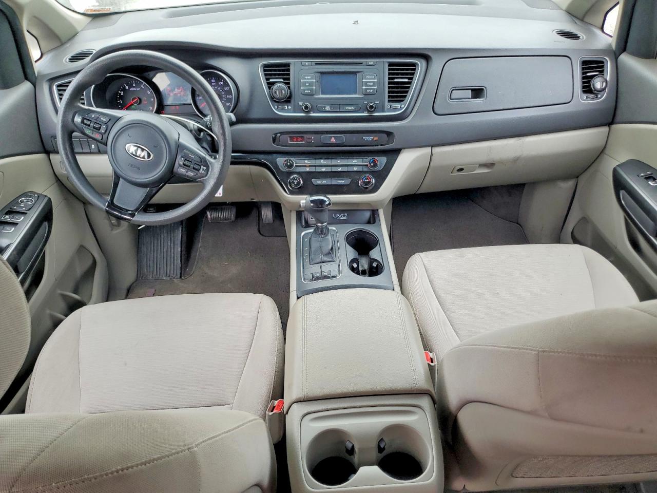 2015 Kia Sedona Lx Белый vin: KNDMB5C15F6038813
