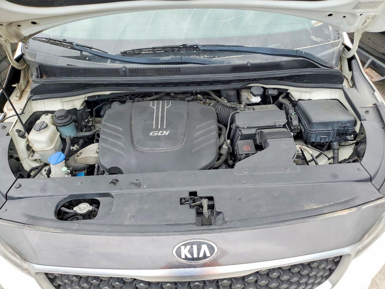 2015 Kia Sedona Lx Белый vin: KNDMB5C15F6038813