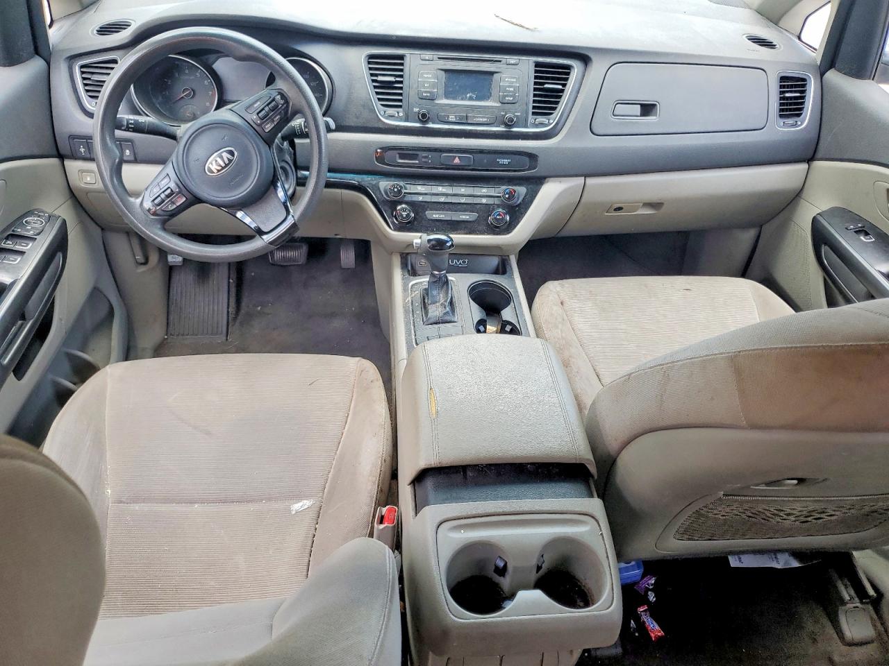 2015 Kia Sedona Lx Blue vin: KNDMB5C16F6033166