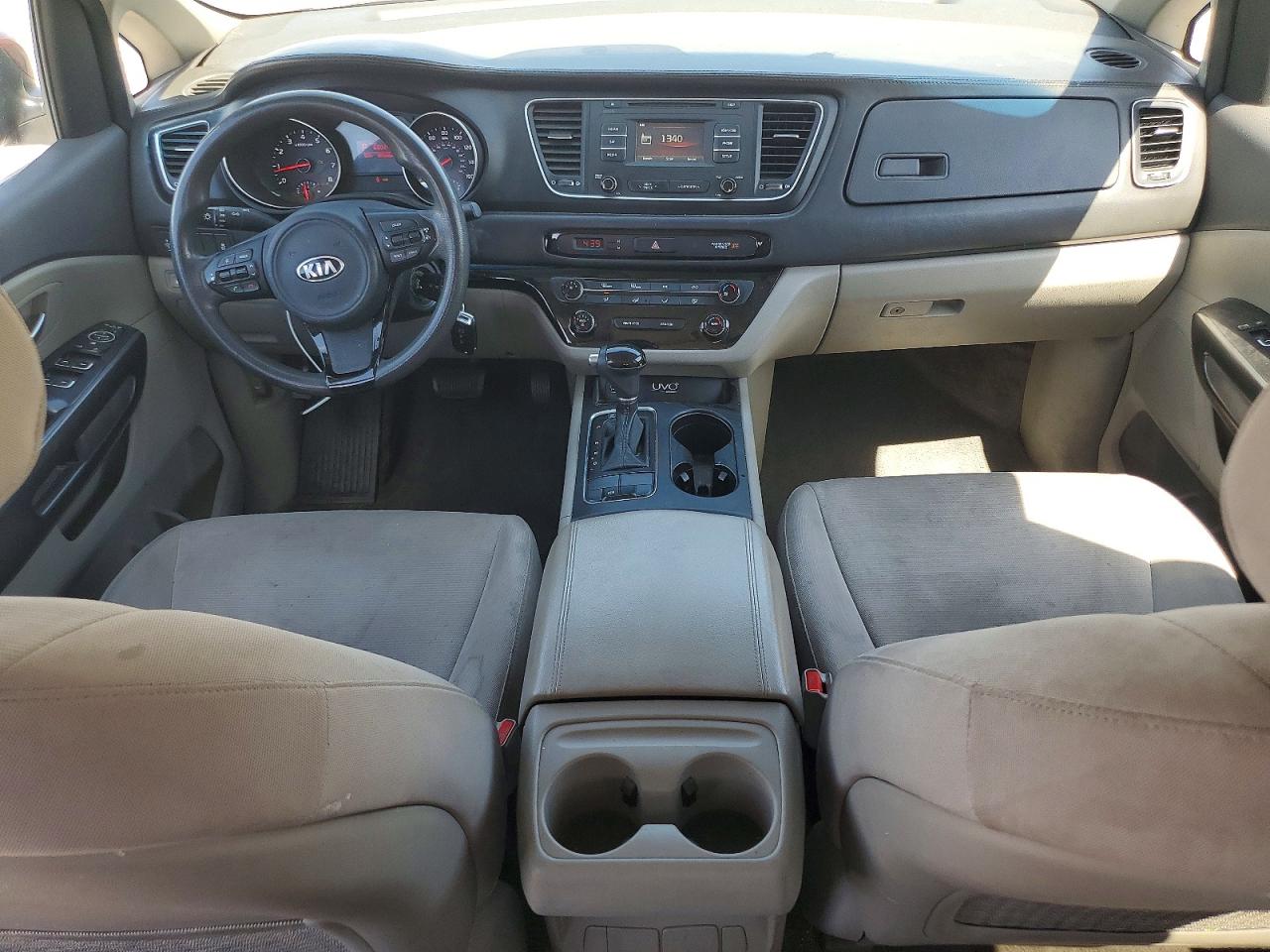 2015 Kia Sedona Lx Maroon vin: KNDMB5C16F6080570