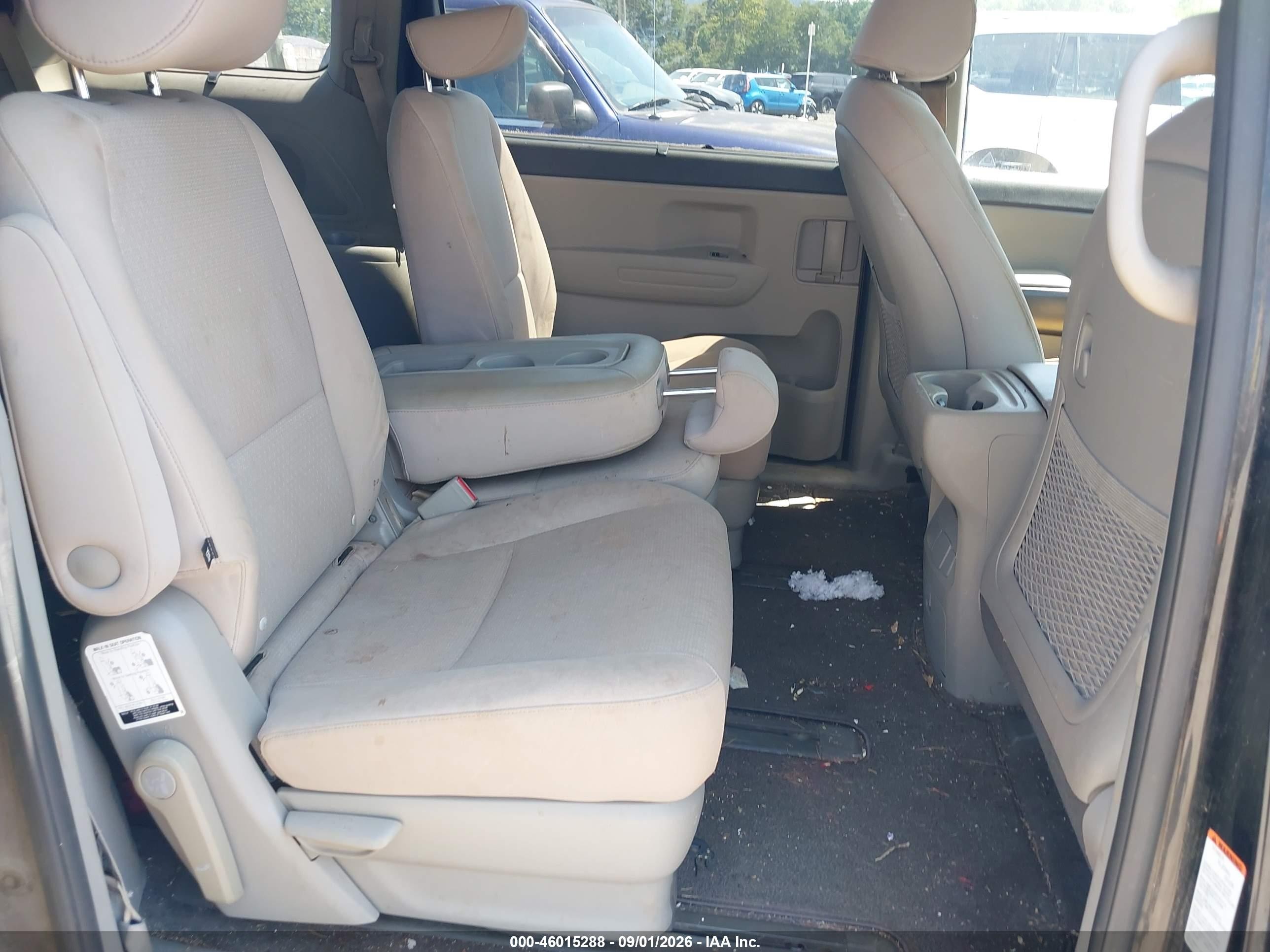 2016 Kia Sedona Lx Black vin: KNDMB5C16G6111091