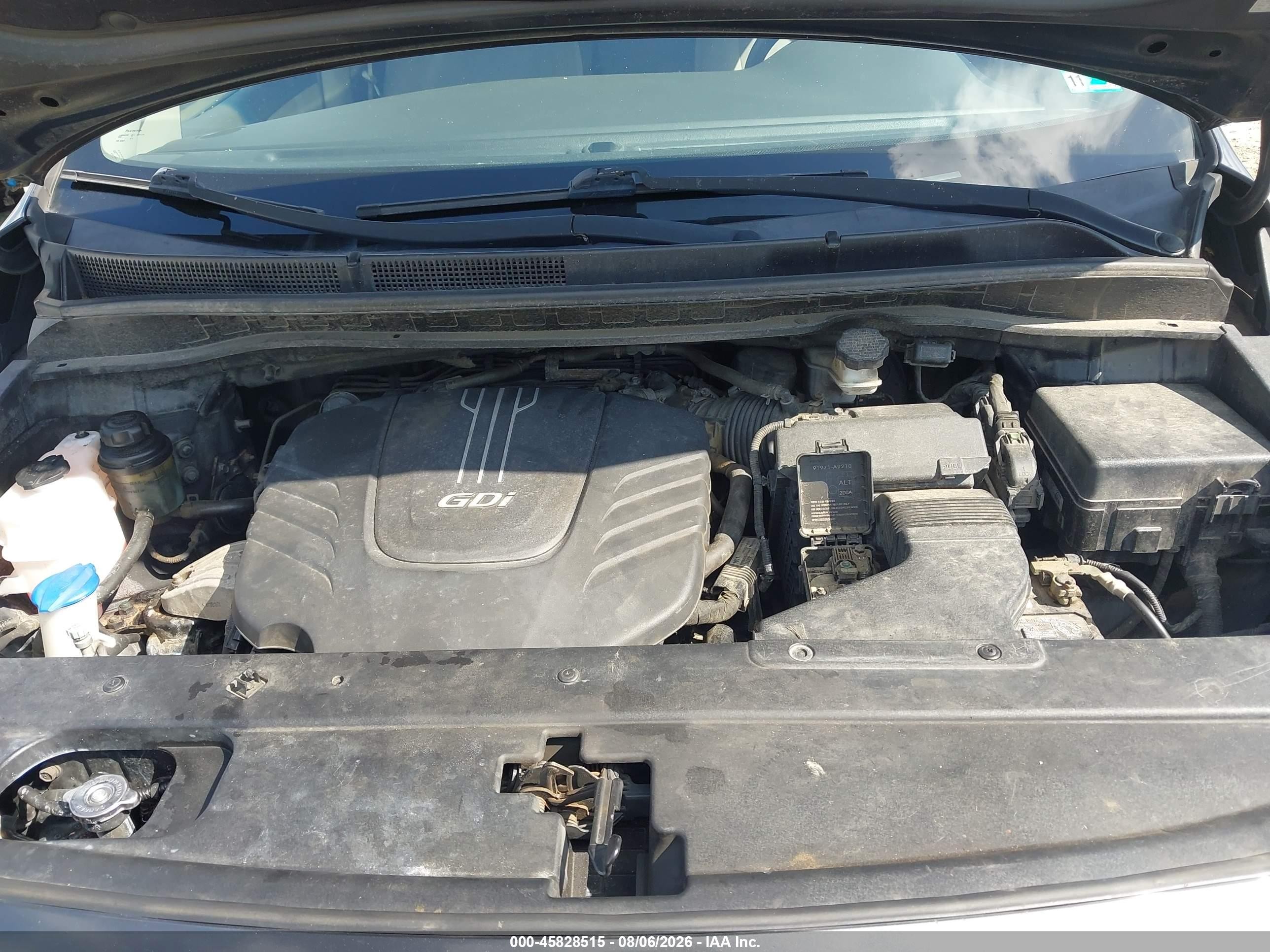 2015 Kia Sedona Lx Gray vin: KNDMB5C17F6019373