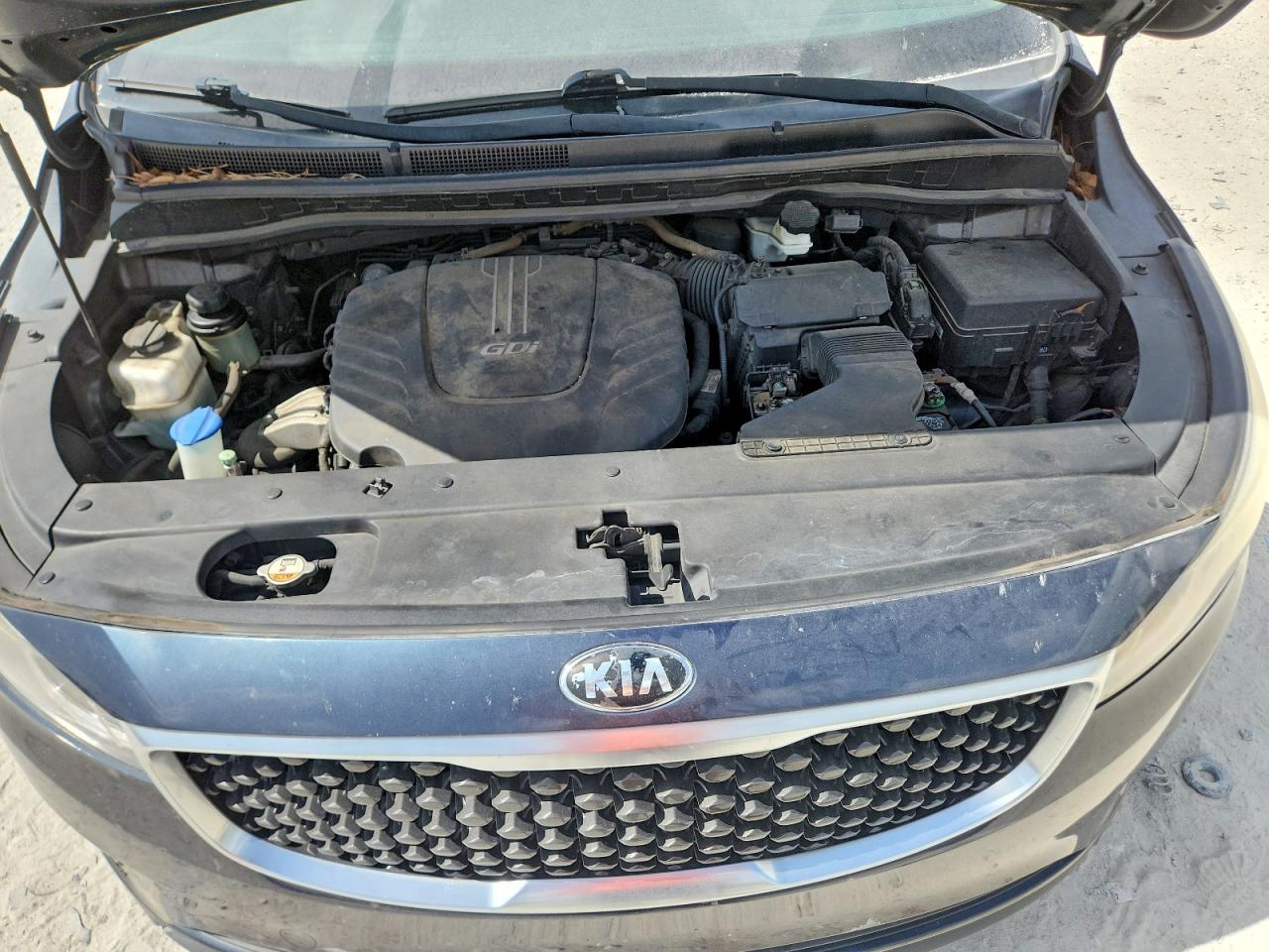 2015 Kia Sedona Lx Blue vin: KNDMB5C17F6069707