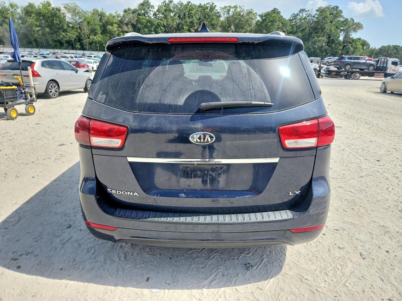 2015 Kia Sedona Lx Blue vin: KNDMB5C17F6069707